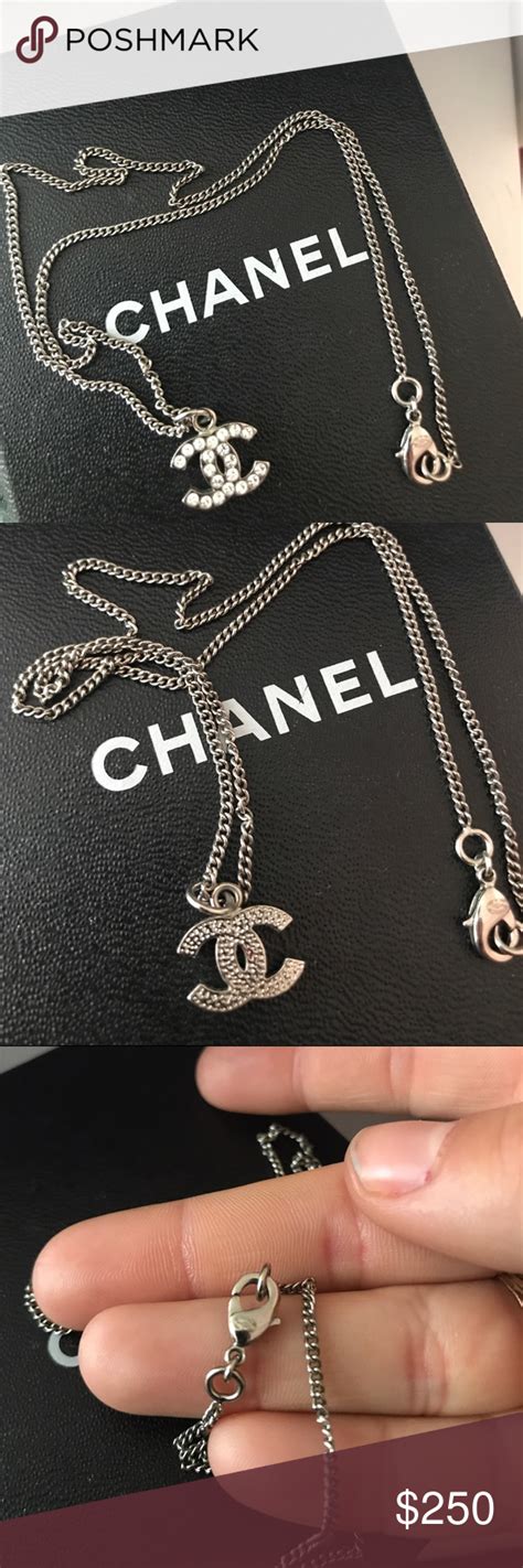 chanel diamond necklace|how to authenticate chanel jewelry.